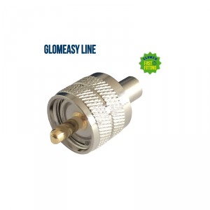 RA353 - CONNECTEUR UHF PL259 MÂLE  - Glomeasy line